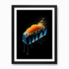 Sashimi Pop Art Art Print Framed Wall Art Poster Canvas Print Picture