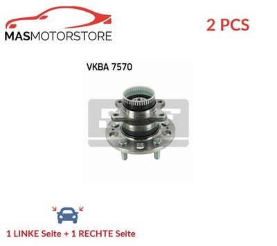 RADLAGERSATZ RADLAGER SATZ PAAR SKF VKBA 7570 2PCS A FÜR HYUNDAI IX35,SONATA VI