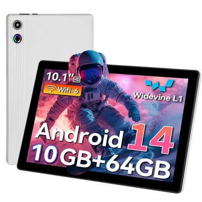 Tablet 10.1 inch Android 13 Tablet 8+64GB RAM Quad Core 1280×800 IPS WIFI HD