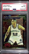 1993 Finest #161 RANDY WHITE  PSA 8 NM-MT 73433758 
