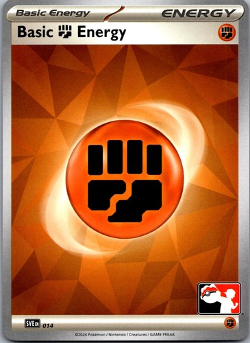 Basic Fighting Energy 014 Prize Pack Series (Play! Pokemon Stamped)