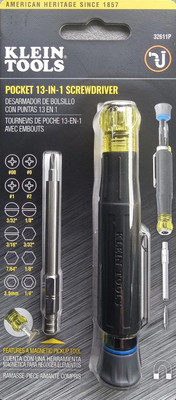 Klein Tools Pocket 13-in-1 Screwdriver  32611P