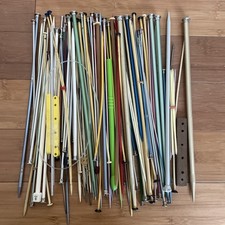 Lot Of Knitting Needles Various Sizes Crafting Vintage