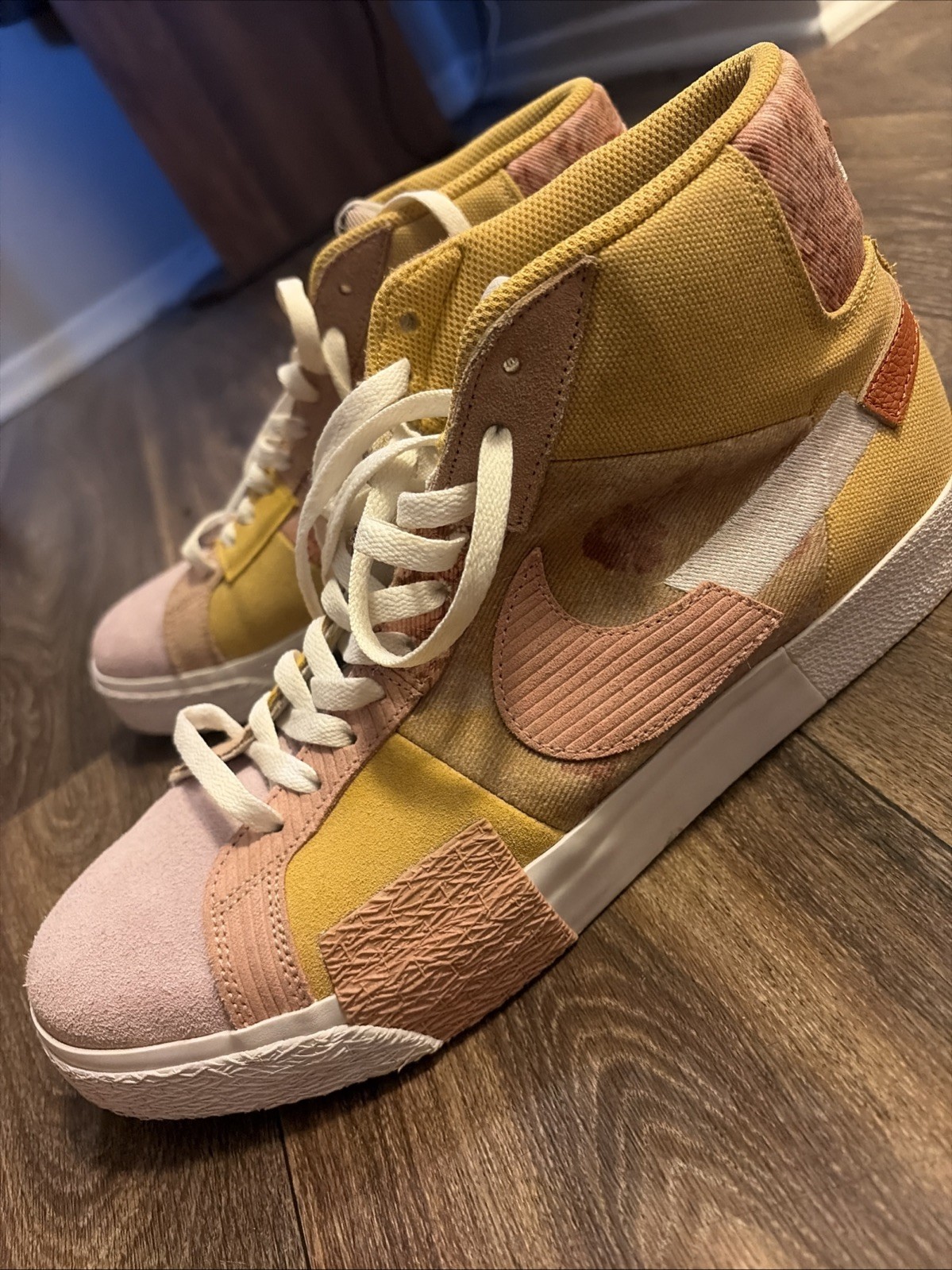 Nike SB Rare Zoom Pink Blazer Mid Premium Floral Paisley San