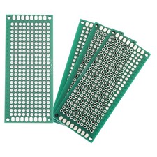 4Pcs Breadboard Solderable Board 70mm x 30mm Green Circuit PCB Board