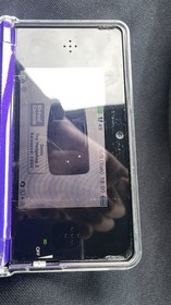 Nintendo 3DS Handheld Game Console Only CTR-001 Purple Cosmetic Damage