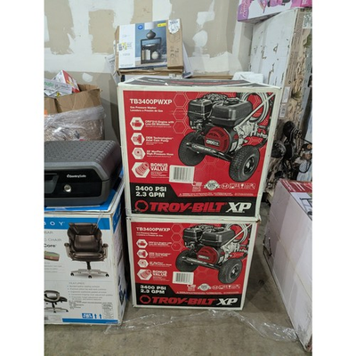 #ad Open Box Tested Troy Bilt 3400 PSI 2.3 GPM Gas Pressure Washer $250.00