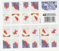 Scott # 5243 - 5246  US  Snowy Day   20 stamps  M/NH O/G  Free Ship