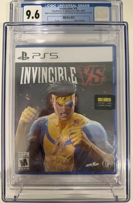 Invincible VS - PlayStation 5 CGC 9.6 - AZ VARIANT COVER -  NEW SEALED