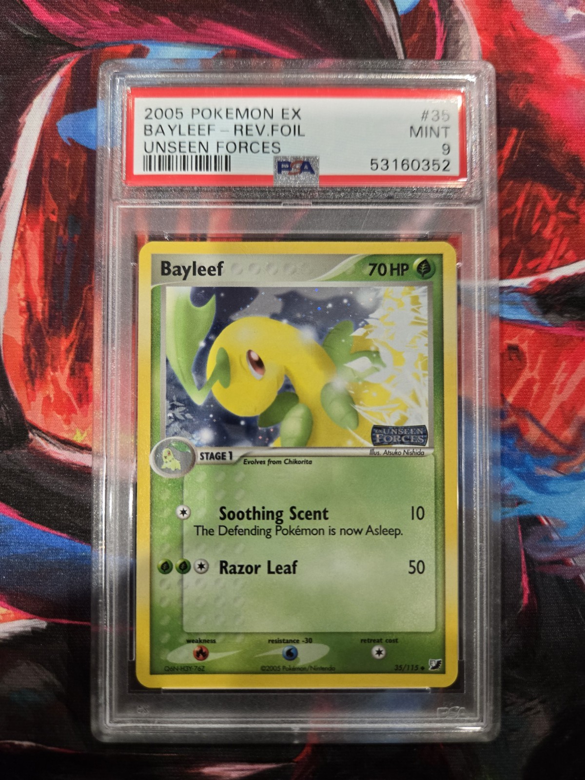 bayleef pokemon card value TCG: 7/214 Features Mega Evolution of Bayleef Bayleef #004 – Mega Symphonia