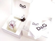 SALE D&G TIME Dolce & Gabbana BE MINE Women's Leather Strap Watch DW0148 Quartz