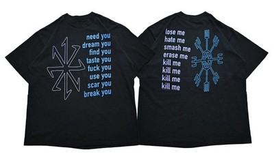 1995 Nine Inch Nails Eraser T-shirt All Size Reprint | eBay