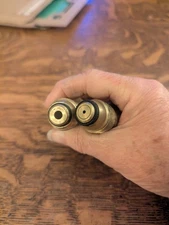 Two Brass Propane Refill Adapters