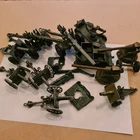 Britains & Crescent Military Field Guns Vehicles Collection Vintage Diecasts