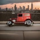 Vintage 1977 Hot Wheels Early Times Ford Red Delivery Truck