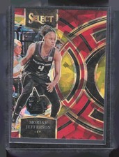 2024 Panini Select WNBA #121 Moriah Jefferson Prizms Red Ice