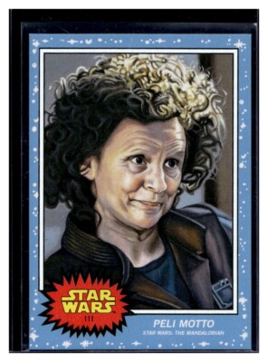 2020 Topps Star Wars Living Set #111 Peli Motto SP Card The Mandalorian