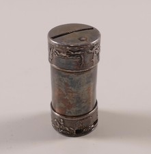 Streuer Visitenkartenhalter oder ähnliches Silber Jagdszene Jagd  Depose Paris