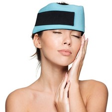 Dynamik 2X Migraine Relief Ice Packs - Adjustable Head Wrap for Hot Cold Therapy