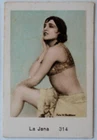 Monopoly Movie Pictures Card # 314 La Jana 1932 Cigarette Picture Actress Dancer