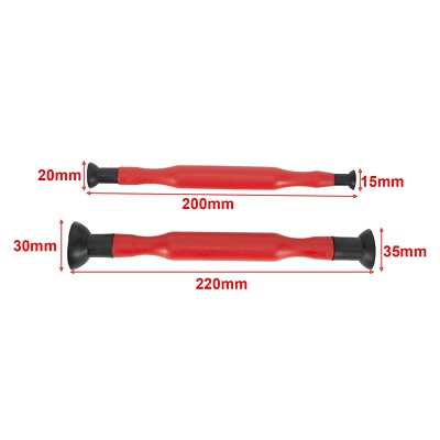 2pc Valve Lapping Tool Set for Engine Valve Grinding Suction Cup Included
