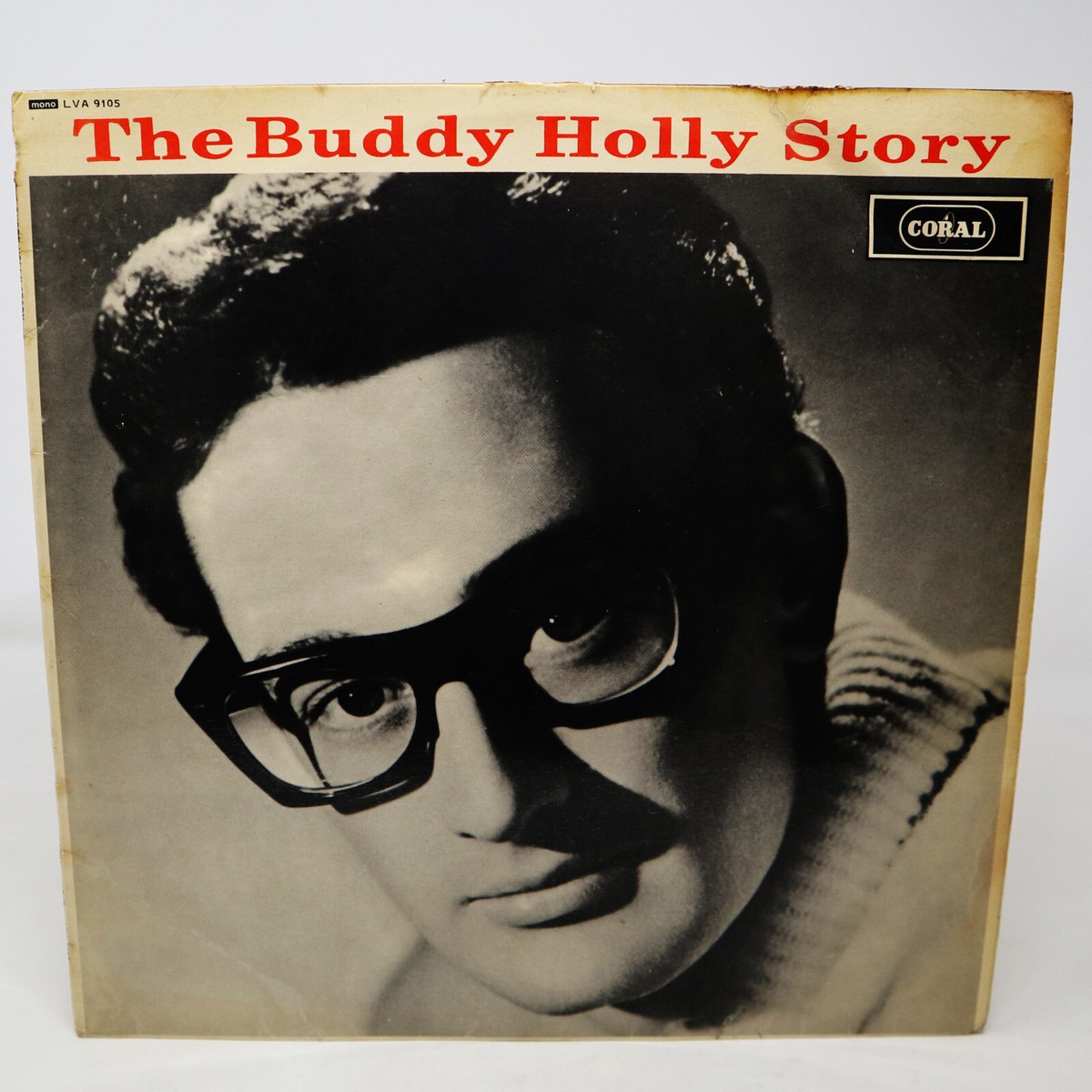 VINTAGE 1959 50s CORAL RECORDS THE BUDDY HOLLY STORY CRICKETS LP