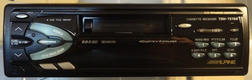 Land Rover XQD000160LNF / Alpine Radio Kassette TDM-7576R *** NEU *** + FERNBEDIENUNG - Bild 5 von 20
