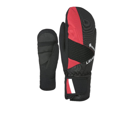 GANTS DE SKI ENFANT CHAUDS ET IMPERMEABLES 500 NOIR WEDZE