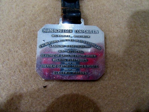 Vintage Pocket Watch Fob Allis Chalmers Buffalo New York Ny Mccormick 7.25 - Picture 4 of 7