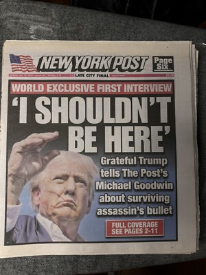 I SHOULDN'T BE HERE' Trump Assassination Attempt Historical