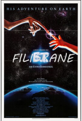 E.T FILM Rzfp - POSTER HQ 40x60cm eines KINO POSTER