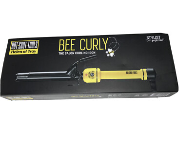 #ad Helen of Troy Hot Shot Tools Bee Curly 1” Curling Iron NEW in Box S510145 $48.00