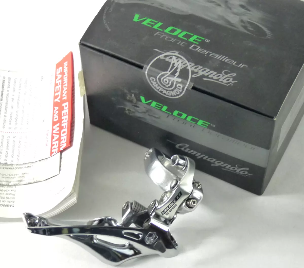 Veloce front derailleur on sale