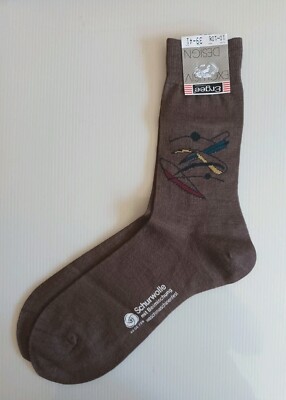 1990 Vintage ERGEE 39-41 SOCKEN Postmodern Textil Fashion Exclusiv Design 90ies 