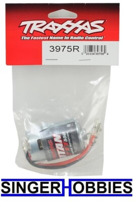 Moteur Brushed 550 Traxxas 3975R 21T Rotation Inverse - Pour TRX-4 Et E-Revo - Neuf Sous Blister
