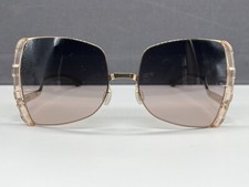 Ic Berlin Sunglasses Woman Gold Transparent Square Copper VIP NP399  