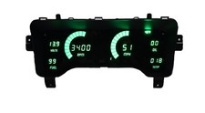 1997-2006 Jeep Tj Digital Dash Panel Green Led Gauges Lifetime Warranty