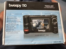 Tweepy 110 Dual Independent Camera Dash Cam, Audio, Video, Remote, 6 Languages