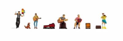 Noch Street Performers 15597 HO Scale