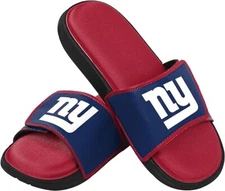 FOCO New York Giants NFL Mens Foam Sport Slide - M  (9-10) NEW