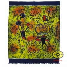 Chinese Folk Art Home Wall Hanging handmade Batik Tapestry - abstract Untitled