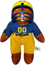 Michigan Wolverines Beanie Baby Player With Helmet