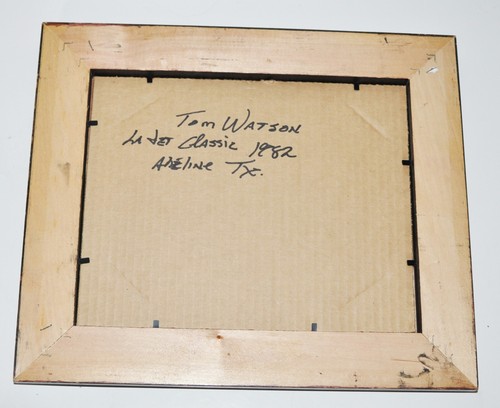 Framed ORIGINAL Photographs TOM WATSON Lee Trevino Tim Fleming 82 LaJet Classic - Picture 6 of 21