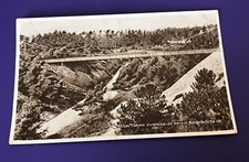 Topographical Postcard Alum Chine Suspension Bridge Bournemouth 101 1940's