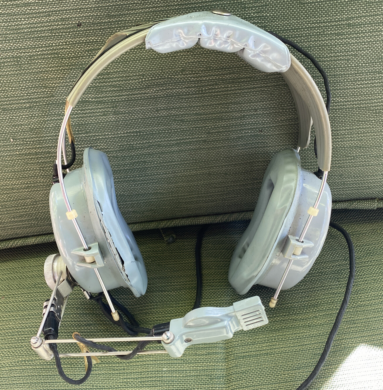 Vintage USAF Earpiece Headset Headphones Electrovoice