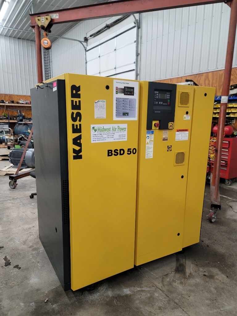 2004 Kaeser BSD50 BSD 50 hp rotary screw air compressor | eBay