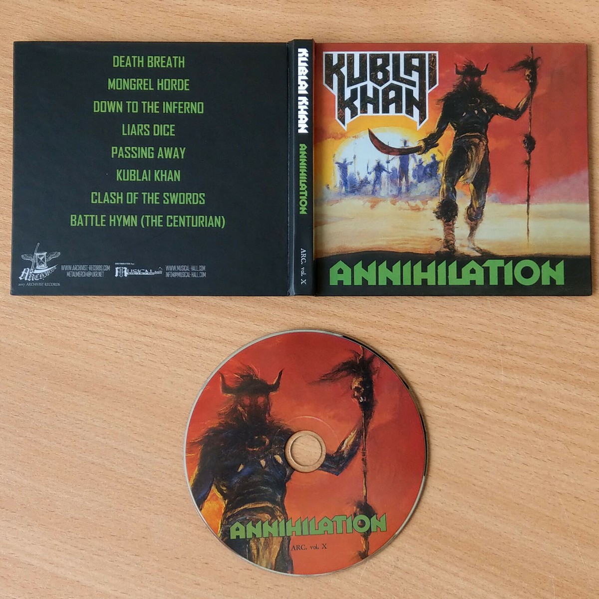 KUBLAI KHAN ‎– Annihilation (Ltd. Digibook) | eBay