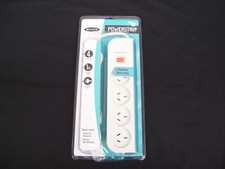 4 SOCKET OUTLET WAY POWERBOARD POWERSTRIP POWER BOARD POINT SURGE PROTECTOR