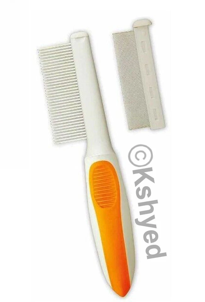 (Pack de 5) Wahl Pet 2 en 1 acabado y peine antipulgas detectar pulgas, huevos de pulgas y garrapatas Foto 3 de 4