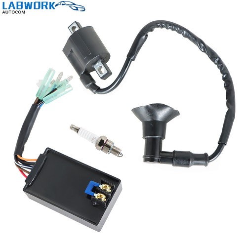 CDI BOX Ignition coil Spark plug For Polaris Predator 90 Sportsman 90 2003-2006 - Picture 4 of 8